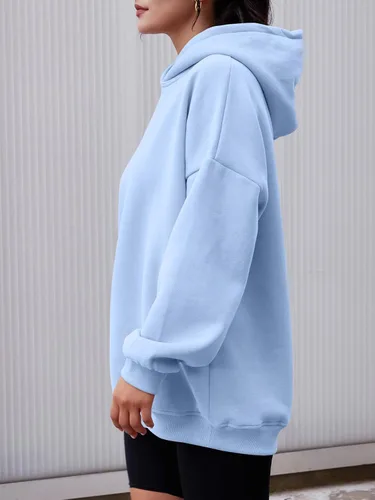 Miniatura 3 de AUTOMET Sudaderas con capucha para mujer, de gran tamaño, forro polar, casual, manga larga, holgada, ligera, ropa de otoño 2023