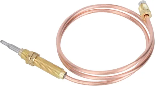 Miniatura 7 de Piezas de repuesto para fogatas de termopar, rosca M8 para quemador de gas, sonda de termopar de 23.622 in, calentador al aire libre, accesorios