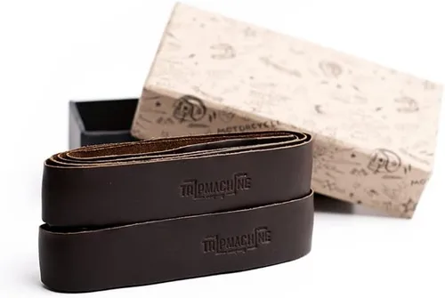 Miniatura 13 de Trip Machine Company Fundas de cuero para manillar de motocicleta, cubiertas universales de agarre del acelerador con cinta adhesiva 3M, accesorios