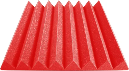 Miniatura 11 de Paneles de espuma acústica de 24 x 24 pulgadas, paquete de 12, 48 pies cuadrados, utilizados para reducción de sonido de estudio de grabación