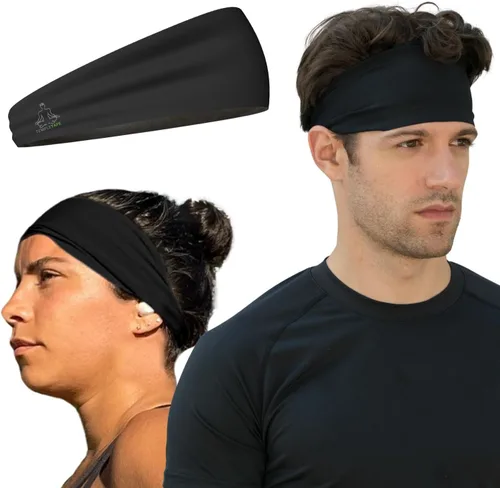 Miniatura 23 de Bandas de sudor Temple Tape - Diademas de entrenamiento para mujeres y hombres - Bandas de sudor para hombres - Bandas de sudor para deportes