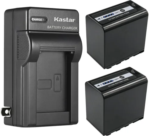 Miniatura 5 de Kastar AG-VBR89G - Cargador de batería de pared de CA de repuesto para videocámara Panasonic HC-X2 4K, videocámara móvil Panasonic HC-X20 4K