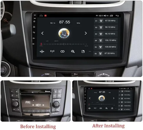 Miniatura 2 de 1280x720 9 "IPS pantalla táctil Android estéreo del coche para Suzuki Swift 2011 2012 2013 2014 2015 coche incorporado Car-Play Android Auto