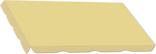 Miniatura 18 de Cubierta de repuesto para columpio de patio al aire libre (65 x 45 pulgadas, beige)