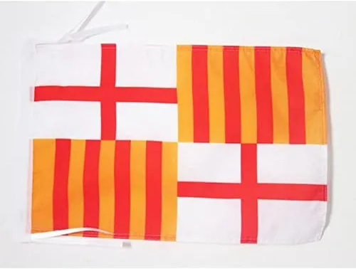 Miniatura 959 de Bandera de México AZ FLAG, 45.7 x 30.5 cm, con cordones - Pequeñas banderas mexicanas de 30 x 45 cm - Bandera de 45.7 x 30.5 cm
