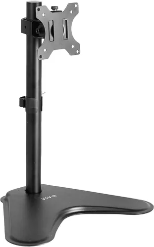 Miniatura 10 de VIVO, soporte para monitor LCD de computadora, para escritorio, con inclinación ajustable, con capacidad para pantallas de 1 a 27 pulgadas., Negro