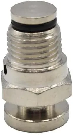 Miniatura 5 de Interstate Pneumatics Válvula de purga de botón pulsador V11B 1/16 pulgadas NPT