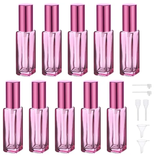 Miniatura 15 de Segbeauty Mini Botella Atomizador de Perfume Portátil, 5 piezas de botellas de spray de colonia recargables vacías, botella de perfume de vidrio
