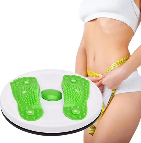 Twister/Ab Twister Board para ejercicio de cintura, disco de torsión de cintura, masaje de pies para fitness, perder peso, equipo deportivo en