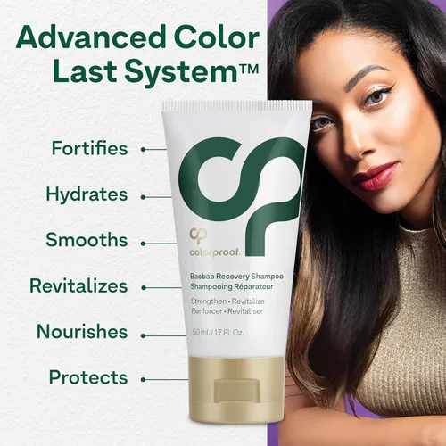 Miniatura 8 de Colorproof Baobab Recovery Shampoo for Damaged Color-Treated Hair, Strengthens & Repairs, Sulfate-Free, Vegan