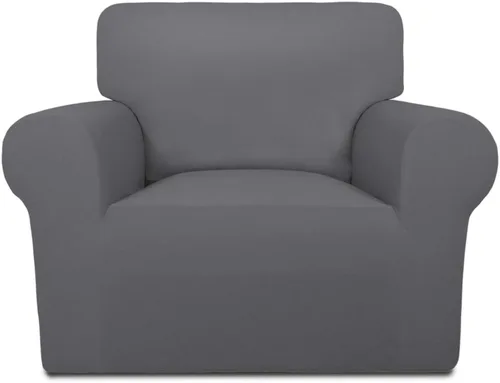 Miniatura 152 de PureFit - Funda superelástica con bolsillo p/protección de sofá/sillón - Suave cubierta de elastano antideslizante, lavable, c/base elástica, apta