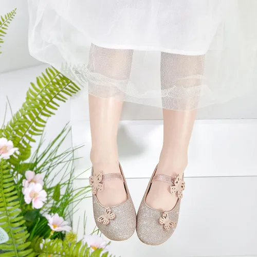 Miniatura 2 de Felix & Flora Zapatos de ballet para niñas pequeñas Zapatos planos Mary Jane para niñas de flores, zapatos de vestir para fiestas y bodas