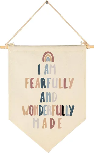 Letrero de banderín de las Escrituras, regalo para bebés, recién nacidos, niños y niñas, versículos bíblicos cristianos, decoración de pared, regalo