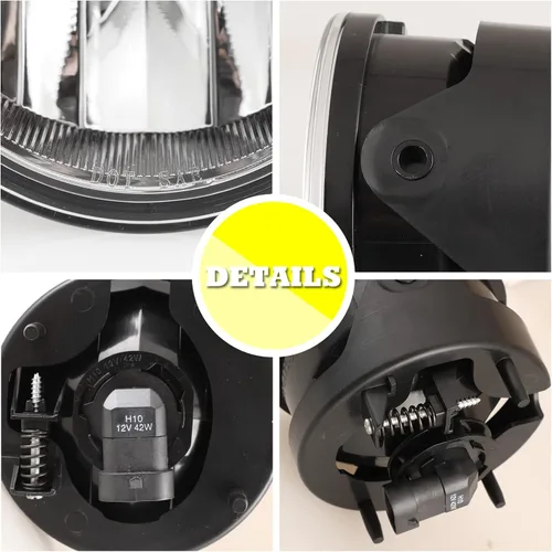 Miniatura 7 de Luces antiniebla aptas para Ford Expedition 2007-2014/Ford Ranger 2008-2011 (no compatible con el paquete STX), 2 piezas de repuesto de montaje