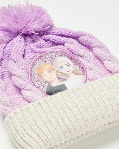 Miniatura 4 de Disney Conjunto de gorro y guantes Frozen Elsa and Anna para niñas pequeñas (edad 2-7)