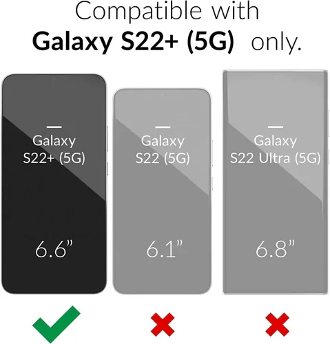 Miniatura 2 de oakxco para Samsung Galaxy S22 Plus - Funda de silicona líquida, linda funda delgada y suave de goma TPU lisa y suave para mujeres y niñas, mate