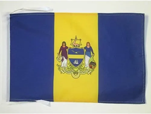 Miniatura 647 de Bandera de México AZ FLAG, 45.7 x 30.5 cm, con cordones - Pequeñas banderas mexicanas de 30 x 45 cm - Bandera de 45.7 x 30.5 cm