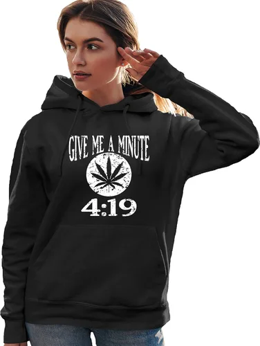 Miniatura 4 de Go All Out Give Me A Minute 419 420 - Sudadera divertida con capucha para hombre y mujer