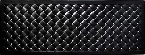 Calloway Mills 900072448 Hampton Weave - Felpudo de goma, 24 x 48 pulgadas