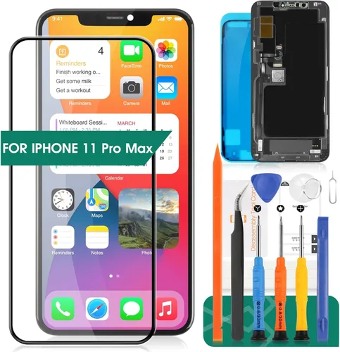 Miniatura 22 de Para iPhone Xs Max Reemplazo de pantalla XS MAX LCD Digitalizador 6.5 pulgadas para iPhone Xs Max Reemplazo de pantalla táctil Asamblea Sensor A1921