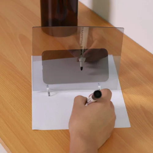 Miniatura 7 de Simlug Tablero de seguimiento óptico portátil, proyector de dibujo IP65, un espejo mágico para estudiantes, adultos, artistas, principiantes