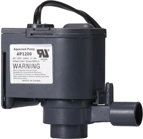 Miniatura 4 de AC 120V AP1200 Máquina de hielo de agua de flujo grande comercial Bomba de agua Pequeña bomba sumergible de circulación para HZB-30F, HZB-38F