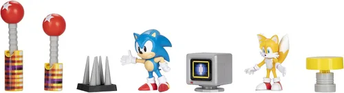 Miniatura 3 de Sonic The Hedgehog Juego de diorama de figuras de acción de 2.5 pulgadas