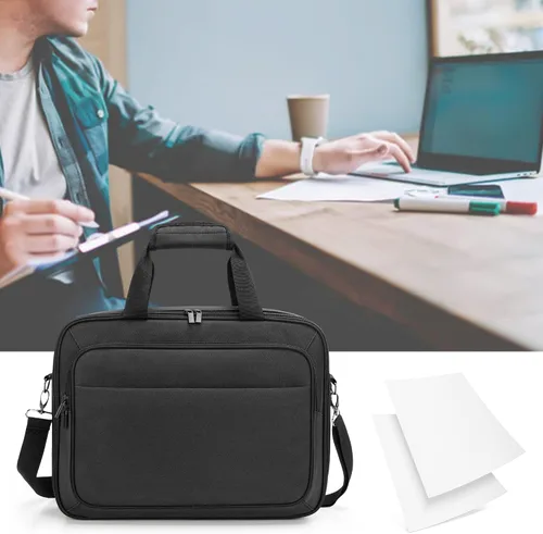 Miniatura 7 de samdew Bolsa de almacenamiento para impresora móvil compatible con HP Tango/Tango X, HP Officejet 250/200, funda de transporte para impresora