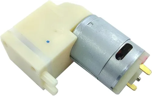 Miniatura 2 de 1 unids DC12V -80Kpa Gran Flujo Mini 385 Motor Bomba de Aire de Vacío de Presión Negativa Bomba de Diafragma de Succión Packer Inflador Tanque
