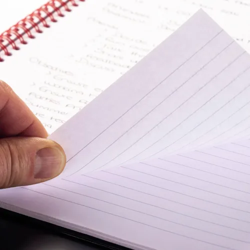 Miniatura 3 de Black n' Red Cuaderno, Diario de Negocios, 8-1/4" x 5-1/4", 70 Hojas, Rayado, Papel Optik, Aplicación Scribzee, Tapa Dura, Encuadernado con Alambre