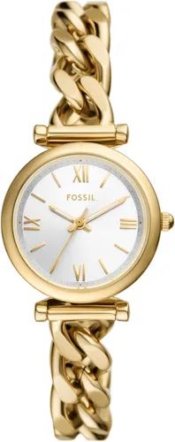 Miniatura 18 de Fossil Carlie - Reloj de cuarzo de acero inoxidable de tres manecillas para mujer