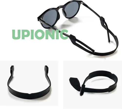 Miniatura 5 de Retenedores de gafas de la correa de las gafas, correa de gafas de silicona, correas elásticas antideslizantes para gafas de sol deportivas, 3