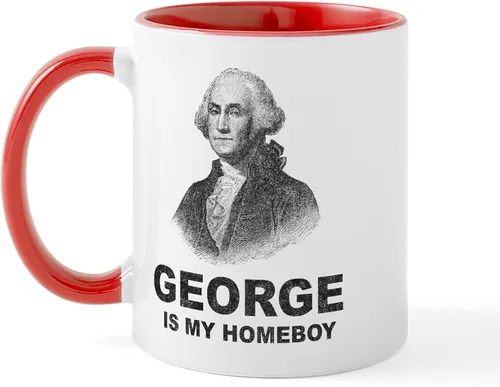 Miniatura 12 de CafePress George Washington 10 Mug 11 oz (325 ml) Ceramic Coffee Mug