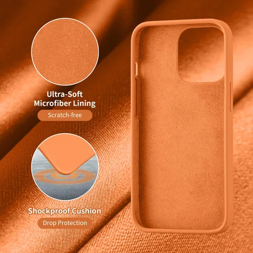 Miniatura 6 de Cordking Funda diseñada para iPhone 13 Pro, Funda Protectora de Teléfono de Silicona Ultra Delgada Resistente a Golpes