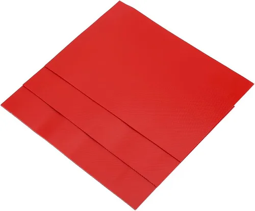 Miniatura 2 de Fydun - Juego de 3 parches de reparación de PVC, accesorio para balsa inflable, barco, canoa, kayak (rojo)