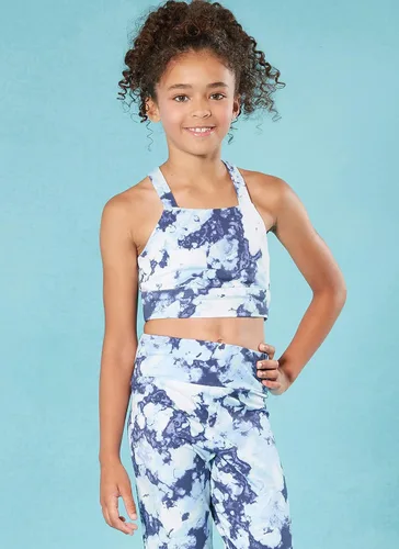 Miniatura 9 de McCall's M8374A - Chaqueta de punto atlética para niñas, top recortado y kit de patrón de costura de leggings, código M8374, tallas S-M-L