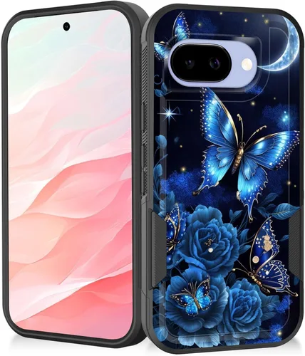 Miniatura 33 de Funda para Pixel 7a, resistente de doble capa híbrida de policarbonato duro de goma suave a prueba de golpes para Google Pixel 7A 6.1 pulgadas