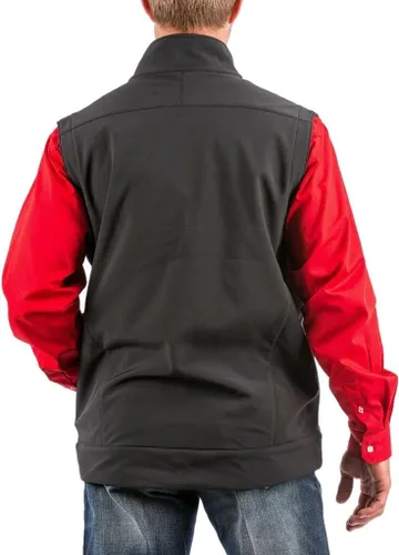 Miniatura 3 de Cinch Chaleco Softshell para hombre con bolsillos ocultos de transporte, Negro