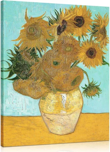 Miniatura 11 de Van Gogh Arte de Pared en Lienzo: Reproducción de Pintura al Óleo Almendro en Flor Imagen de Flores Decoración de Habitación, Impresiones de Arte