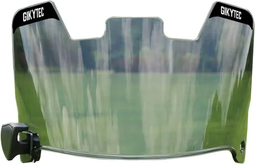 Miniatura 7 de Visera de fútbol para casco de fútbol, resistente a los arañazos, bloqueo UV, visera de protección facial para jóvenes y adultos Transparente