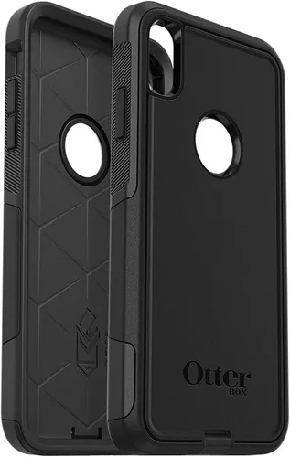 Miniatura 6 de OtterBox Funda para iPhone Xs Max Commuter Series, negra, delgada y resistente, apta para bolsillo, con protección de puerto Negro