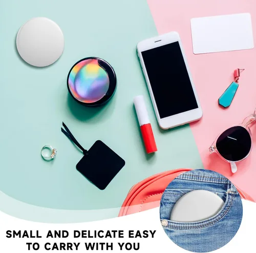 Miniatura 7 de Blulu 36 espejos compactos a granel, mini espejo de bolsillo de maquillaje redondo portátil pequeño para regalos, monedero, mujeres, viajes, uso