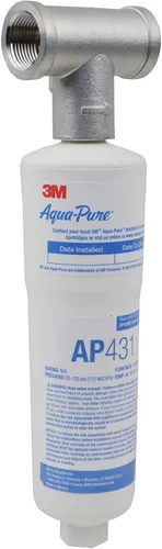 3M Aqua-Pure Sistema de inhibición de incrustaciones para tuberías de agua de toda la casa AP430SS, previene la acumulación de incrustaciones en