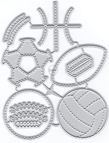 Miniatura 6 de DzIxY Bonitas notas de clip redondas troqueles de corte de metal para hacer tarjetas, juegos de troqueles de papel para grabar, álbum, plantillas 2