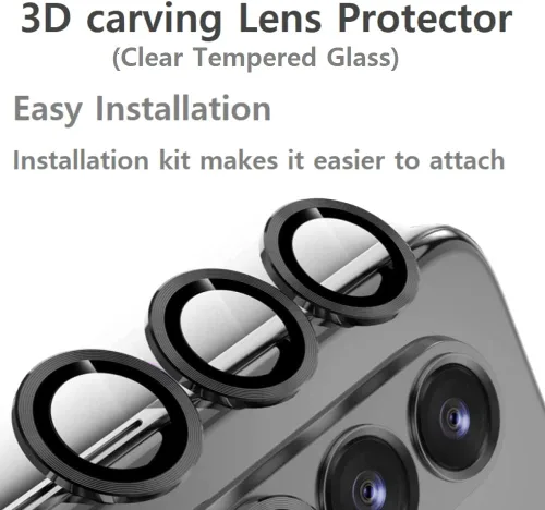 Miniatura 5 de [2+1] 2 protectores de pantalla de película de poliuretano termoplástico mate + 1 protector de lente de vidrio tallado 3D compatible con Samsung