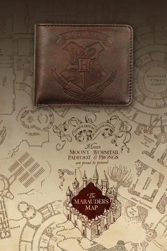 Miniatura 7 de HPHarry Potter Billetera Wizardry en relieve, marrón, clásica, Marrón, Classic