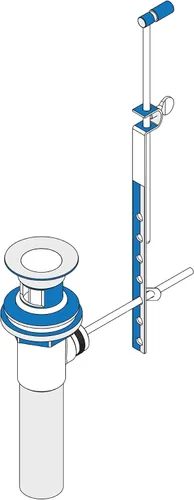 Miniatura 2 de ACCENT COLLECTION - Grifo de baño de dos manijas - Níquel cepillado