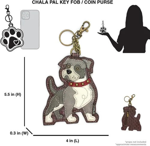 Miniatura 36 de CHALA Dog Collection - Llavero decorativo para mujer