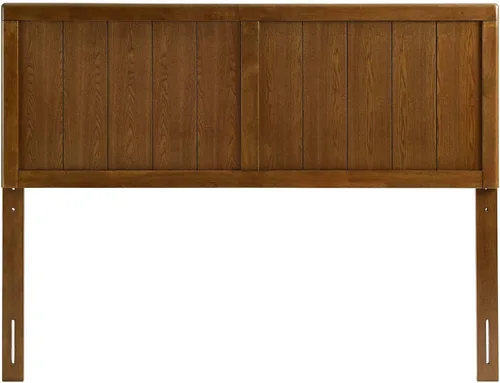 Miniatura 4 de Modway MOD-6218-WAL Robbie - Cabecero de madera Queen, nogal