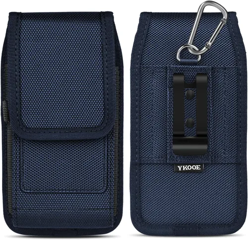 Miniatura 8 de ykooe Funda para teléfono celular compatible con iPhone 17 Pro Max, Samsung Galaxy S25/S24/S23/S22/S21/S20 Ultra, Pixel 8/7 Pro, clip para cinturón